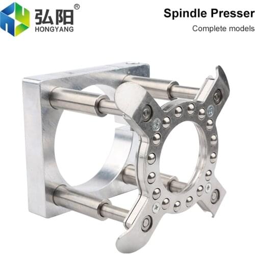 Automatic Platen Dia = 65 80 85 90 100 105 125mm Spindle Holder Floating Presser Foot CNC Computer Acrylic DIY Engraving