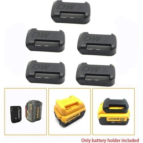 For Dewalt DCB 18V/20V M18 18V Power Tool Holders&Battery Mounts Battery Holder Wall Mount Display Hanger