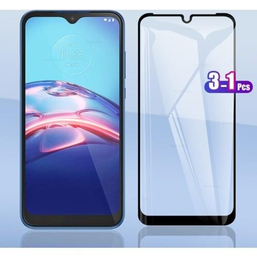 For Motorola Moto E (2020) E7 E6s India E6 Plus Full Cover Tempered Glass Screen Protector Explosion-proof Protection Film