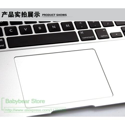 For Apple Mac Macbook Air 11 12 Pro Retina 13 15 Inch High Clear Touch Pad Sticker Protector For Mac Book 11.6 13.3 15.4 Inch