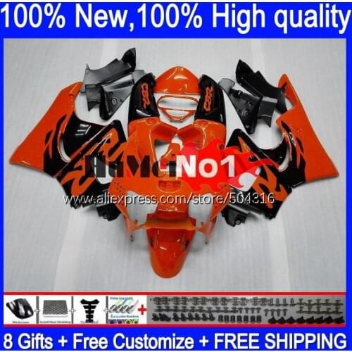 Body For HONDA CBR900RR CBR919RR 110MC.3 CBR 919RR CBR900 RR CBR 919 RR CC 900RR 1998 1999 CBR919 RR 98 99 Fairing orange stock