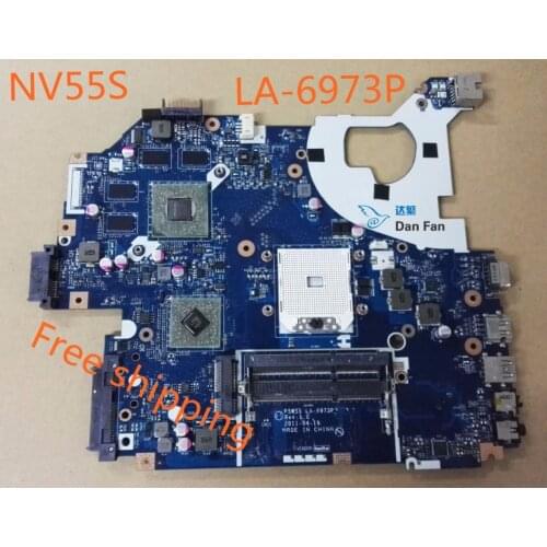 For gateway NV55S Laptop Motherboard P5WS5 LA-6973P Mainboard 100%tested fully work