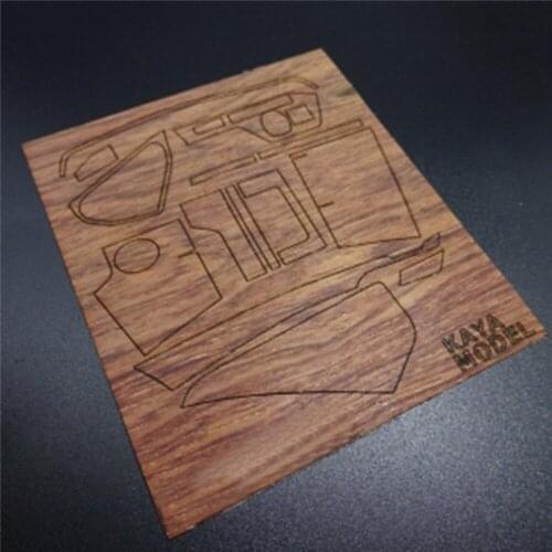 Cab Console Dashboard Decoration Sticker for 1/14 Tamiya BENZ AROCS 3363 3348 ACTROS 1851 3363 RC Tractor Wood Veneer Sticker