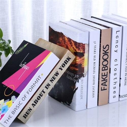 Factory direct Home Furnishing handicrafts English modern minimalist decoration simulation book book