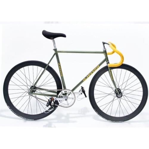 Aluminium alloy frame for dead flying racing bicycles