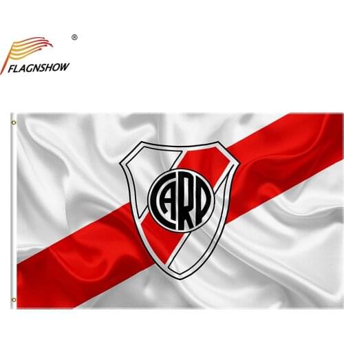 River Plate Flag Banner (3x5 Ft) Argentina Futbol Soccer Bandera