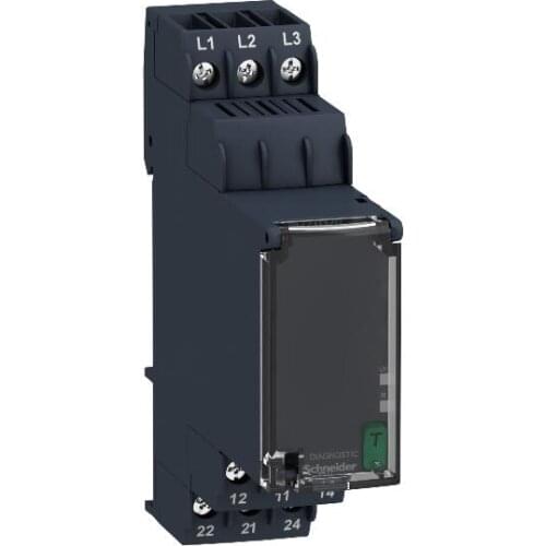 RM22TG20 Three-Phase control relay 183…528Vac, 2 C/O
