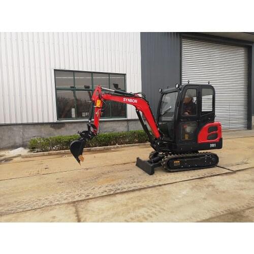 Garden Construction Micro Mini Digger Small Crawler Excavator Farm Use Machine