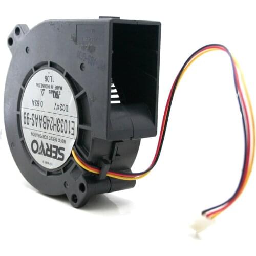 Sanyo 9733 E1033H24BAAS-99 DC 24V 0.63A turbine Blower cooling fan