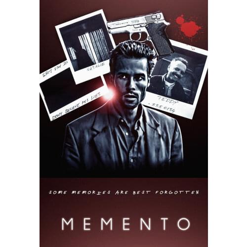 MEMENTO MOVIE Art print Silk poster Home Wall Decor
