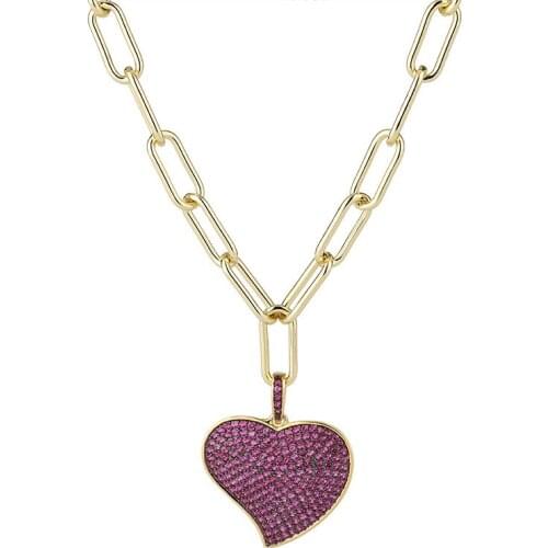 SINZRY new 2020 cubic zirconia fashion cubic zirconia ladys pendant chokers necklaces classic jewelry