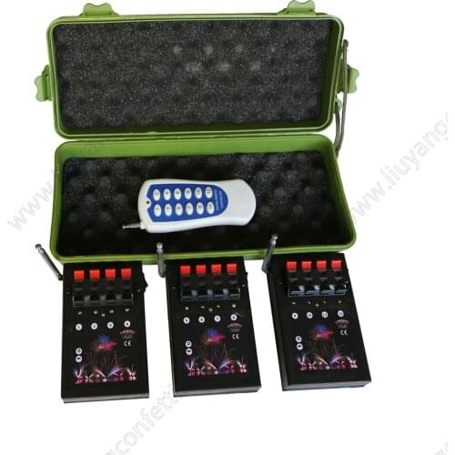Firing System Machine 12 Cue Channel Cold Pyro Pyrotechnic Display Fuse Cracker Firework Artifice Rocket Cake Shell Fire Work FX