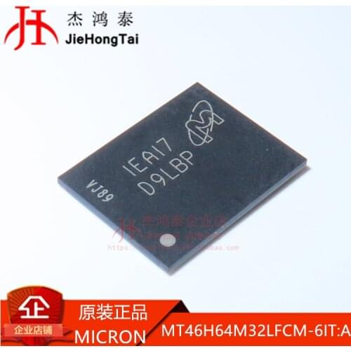 Free shipping MT46H64M32LFCM-6IT:A D9LBP LPDDR SDRAM 2Gbit 10PCS