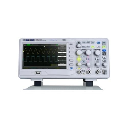 Siglent SDS1102A Digital Oscilloscope100MHz 2Ch 1GS/s USB 7" TFT LCD