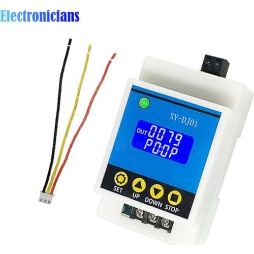 DJ01 One Channel Digital Display Optocoupler Isolation Relay Module Trigger Delay Power Off Cycle Timing Circuit Switch DC 6-30V