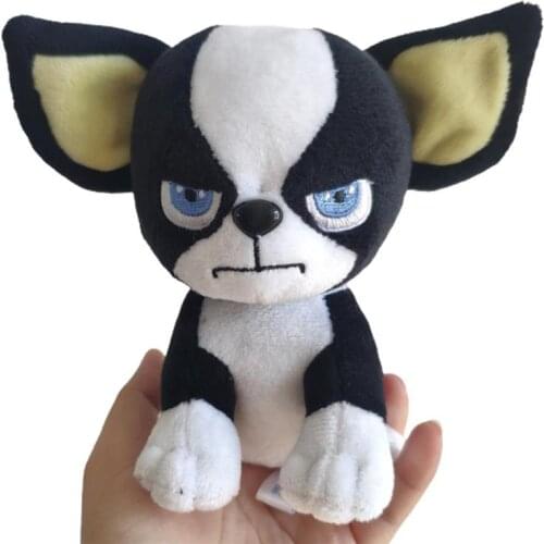 15cm Dog Plush Toy Simulation Cartoon Black And White Puppy Plush Doll Doll Cute Soft Stuffed Plush Animal ChildrenS Toy Gift