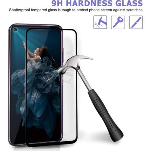 Curved Full Screen Glass for Huawei Honor 20 Screen Protector Protective Glass for Huawei honor 20 10 10i Lite Tempered film