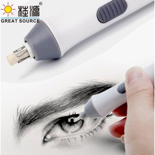 Electric Eraser High Light Eraser Drawing Pencil Eraser Machine Replace 2.3mm / 5mm Eraser (20PCS)
