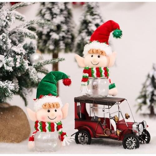 Cute Doll Shape Hanging Decor Adorable Exquisite Plastic Fine Texture Pendant Wear-resistant Delicate Merry Christmas Ornament