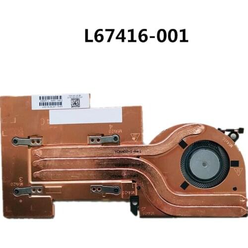 New Original Laptop CPU/GPU cooling Radiator Heatsink&Fan for HP Elite x2 G4 L67416-001 ND55C22-18L01