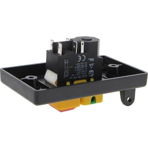 P15D Electromagnetic Pushbutton Switch Paddle SwitchVoltage protection Table Saws