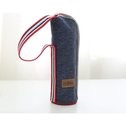 New Fashion Portable Insulated Denim lunch Bag Thermal Food Picnic Bag for Women kids Men thermo Cooler Lunch Box Bag
