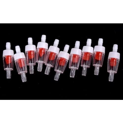10pcs/lot Durable Non-Return One Way Check Valve CO2 Aquarium Fish Tank Air Pump