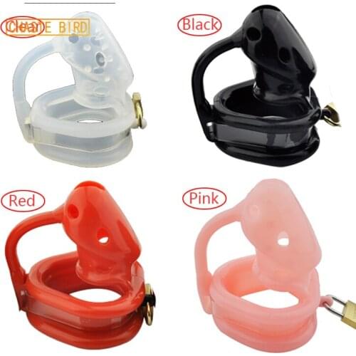 Sex Store Latest Design Birdlocked Pico Massage Silicone Spikes Massage Male Chastity Queen Sex Training Small Cage A128