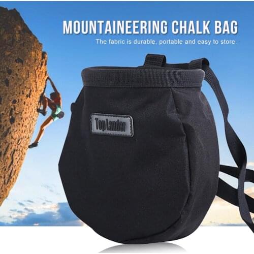 Outdoor Climbing Magnesium Powder Bag Pockets Hiking Waterproof Dry Hand Powder Bag Magnesium Rock Climbing Non Slip Pocket