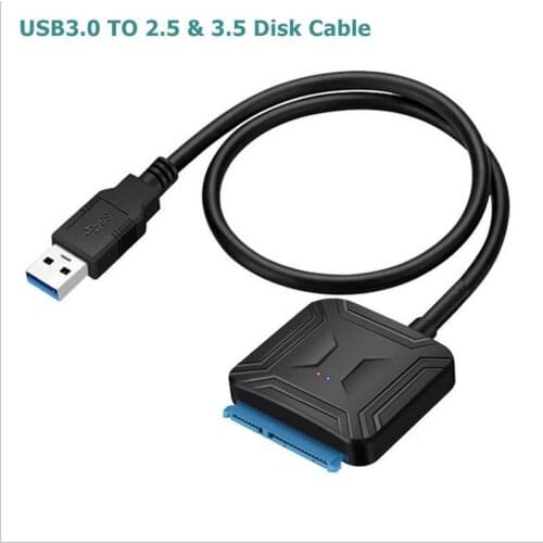 USB 3.0 To 2.5 3.5 Sata Adapter Converter Cable USB3.0 Hard Drive Converter Cable For Samsung Seagate WD 2.5 3.5 HDD SSD Adapter