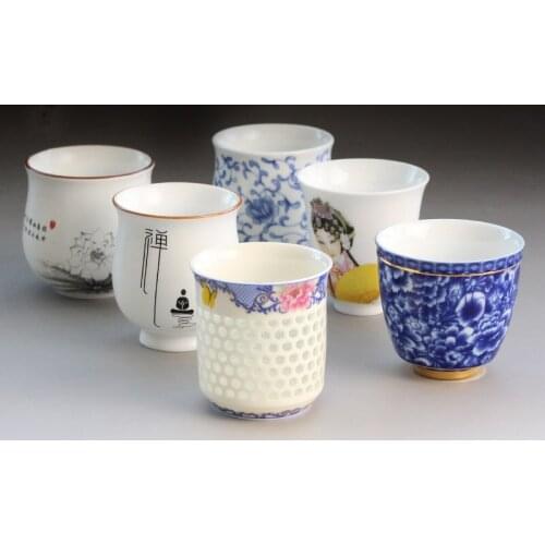 NEWYEARNEW 1piece Retro Tea Set Ceramic Tureen High Quality Drinkware Cup Business Gift Tableware