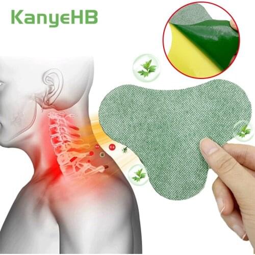 6pcs Neck Pain Plaster Wormwood Cervical Vertebra Patch Rheumatic Arthritis Medical Plaster Cervical Spine Massage Patch A314