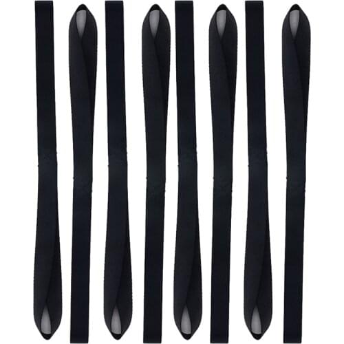 8-Pack Soft Loop Tie Down Strap for Towing Cargo ATV UTV Motorcycle Snowmobile