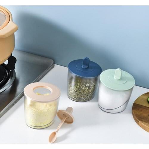 Kitchen Seasoning Box Supplies Spice Condiment Box Salt Shaker And Pepper Seasoning Jar Sugar Bowl Plastic Spice Jars Tools