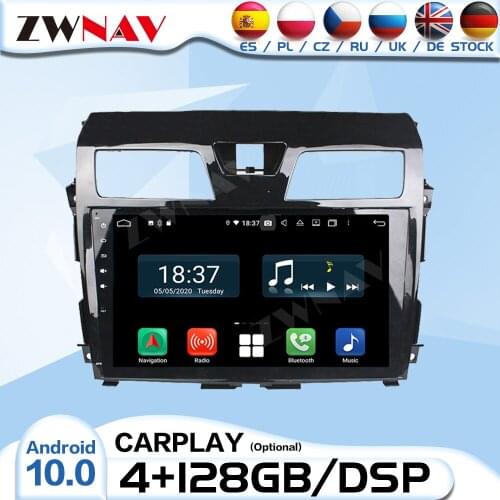 Carplay 2 Din Android Radio Receiver For Nissan Tenna 2013 2014 2015 Car Auto Audio Stereo Video Player GPS Navigation Head Unit