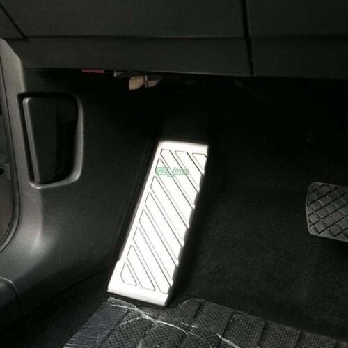 Accessories For Volkswagen Tiguan 2017 2018 Stainless Steel Drivers Side Foot Foot Rest Pedals