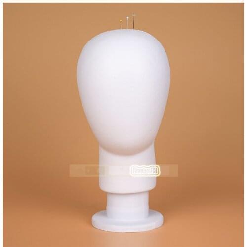 Hot Sale!! High Quality Fashionable PU Head Model Pin Inserting Mannequin Head For Practising