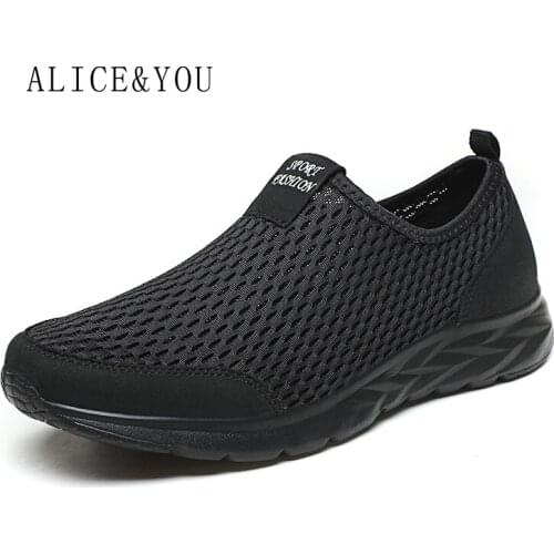 Men Shoes Sneakers Summer 2021 Trend Casual Shoes Breathable Leisure Male Sneakers Non-slip Footwear Large Size 49 Super Light