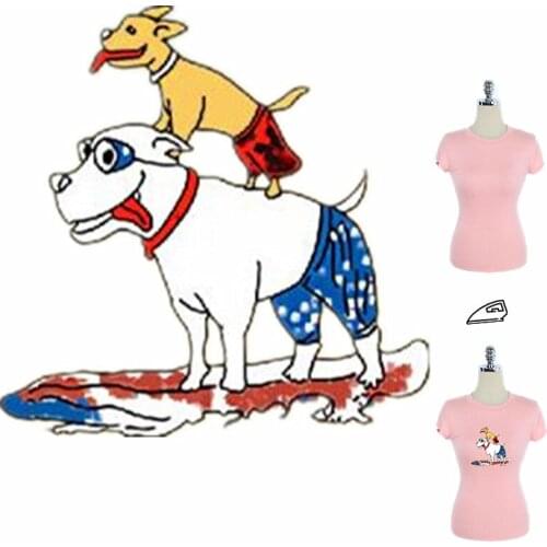 Patches Dogs Transfert Thermique Vetement Clothes Stickers Diy Stranger Things Appliques For Clothing Riverdale Biker Patch