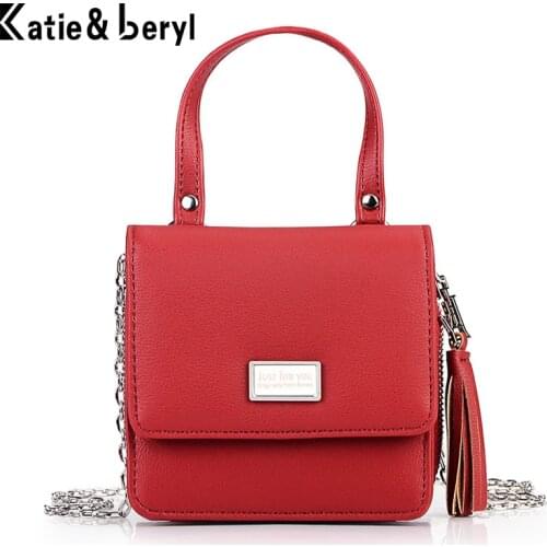 EYES IN LOVE 2020 Solid Hasp Mini Shoulder Bags For Women Tassel Lady Small Messenger Bag High Quality Leather Crossbody Purse