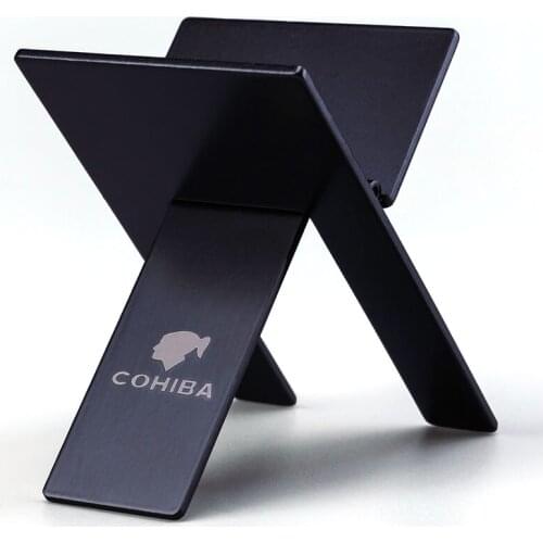 COHIBA Cigar Rest Holder Portable Tripod cigar holder rack CE-1206