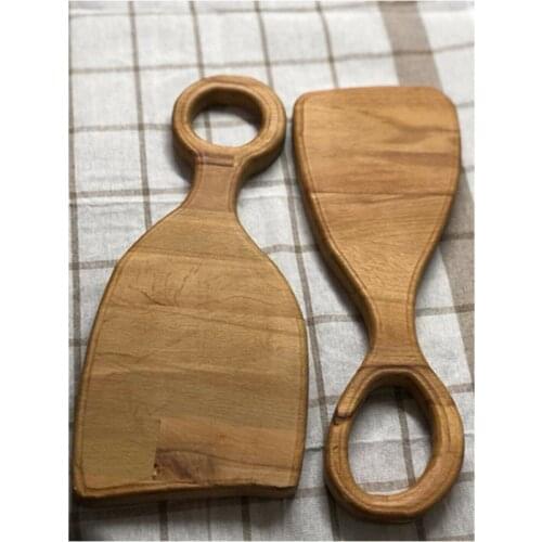 2 pcs Black Walnut Wood Cutting Board Solid Wood Creative Whole Wood Bread Tray Fruit Chopping Board