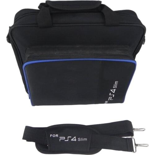 Game Console Storage Bag Shock Proof Waterproof Travel Handbag Shoulder Bag for PS4 Pro Console Accessories Carry Bag