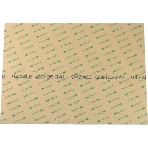 2pcs 300LSE super-strong double-sided adhesive transfer tape with release linear 8" x 12" or 12" x 12".[9474-eco]