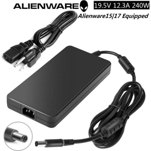 Huiyuan Slim 240W 19.5V 12.3A Adapter for PA-9E ADP-240A fit for dell Alienware M17x R4 M18x X51 Prec
