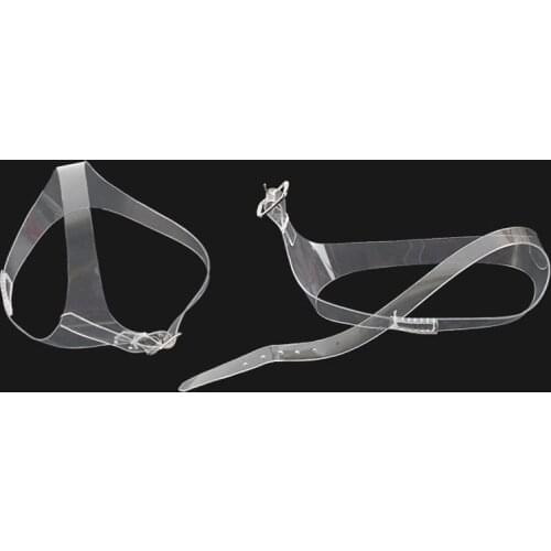 Comfortable Shoe Heels Instant Strap 1 Pair Women Transparent Shoe Straps High Heels Shoelace Accessories