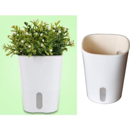 3-7'' Height Self Watering Planter Gardening Flowers Pots Herbs Flowers
