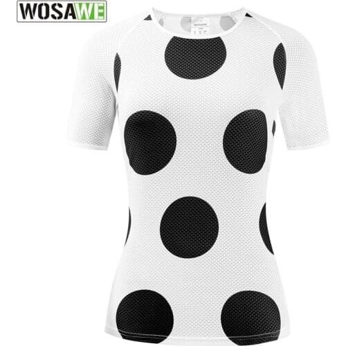 WOSAWE Jersey Lightweight Short Sleeve Riding Sport MTB Bike Jersey Cycling Shirt Bicycle Clothing Ciclismo Feminino Maillot