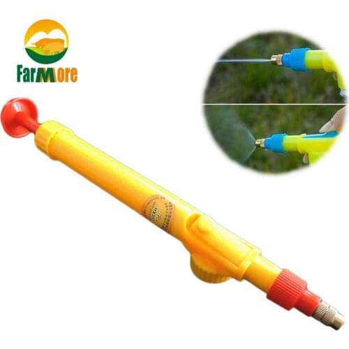1 Set/1 Pcs Pressure Gun Water Bottles Interface Spray Can Gun Trolley Sprayer Head Water Garden Supplies Spray Gun