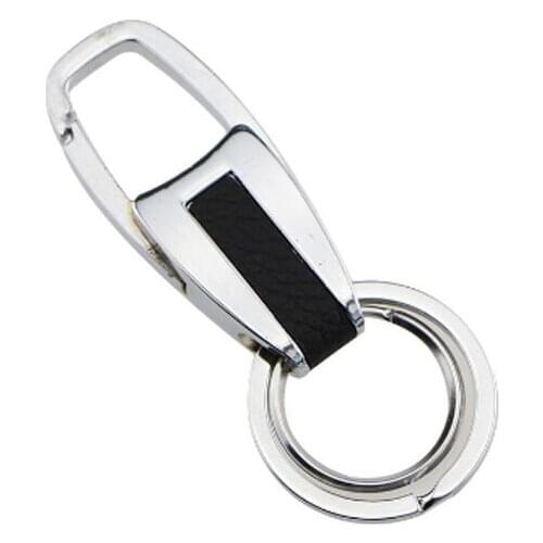 1 Piece Stainless Steel Car Key Ring Chain Key Holder Rings Case for Jeep Renegade Compass for Nissan X-trail Qashqai Sunny Car